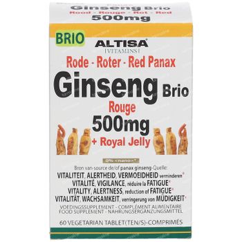 Altisa® Rode Ginseng + Koninginnenbrij 60 tabletten