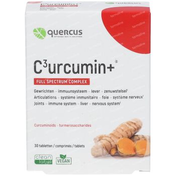 Quercus C³urcumin®+ Full Spectrum Complex 30 tabletten