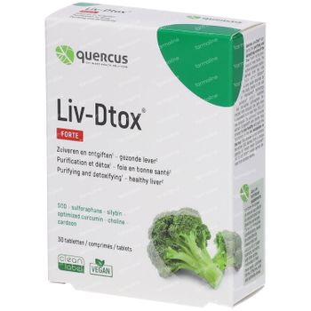 Quercus Liv-Dtox® Forte 30 tabletten