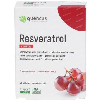 Quercus Resveratrol Complex 45 tabletten