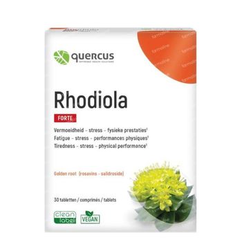 Quercus Rhodiola Forte 30 tabletten
