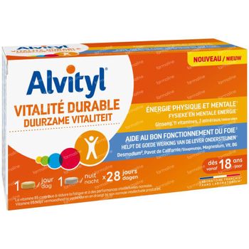 Alvityl Duurzame Vitaliteit 2x28 tabletten