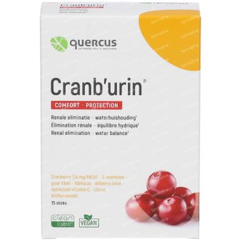 Quercus Cranb'urin® Comfort - Protection 20 stick(s)