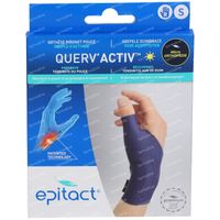 Epitact® Querv'Activ™ Orthèse Poignet Pouce Souple d'Activité Droite Small 1 bandage