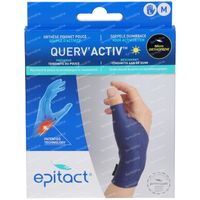 Epitact® Querv'Activ™ Orthèse Poignet Pouce Souple d'Activité Gauche Medium 1 bandage