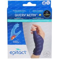 Epitact® Querv'Activ™ Orthèse Poignet Pouce Souple d'Activité Droite Large 1 bandage