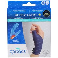 Epitact® Querv'Activ™ Soepele Duimbrace voor Overdag Links Large 1 verband