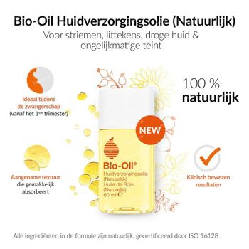 Bio-Oil 100% Natuurlijke Huidverzorgingsolie Littekens & Striemen 60 ml