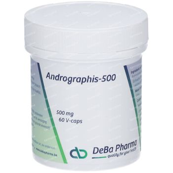 DeBa Pharma Andrographis-500 60 capsules