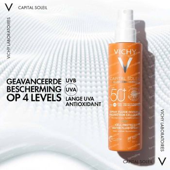 Vichy Capital Soleil Gentle Spray Children Sensitive Skin SPF50+ 200 ml