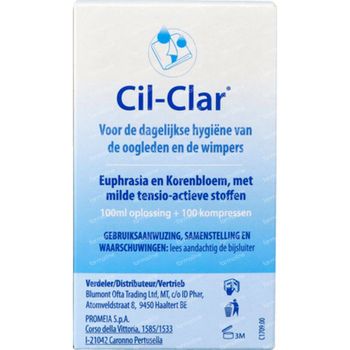 Cil-Clar Nouvelle Formule 100 ml nettoyant oculaire
