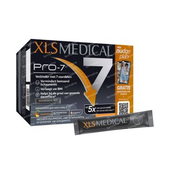 XLS Medical Pro-7 Poedersticks - GRATIS PERSOONLIJKE COACH + Afslankplan 90 stick(s)