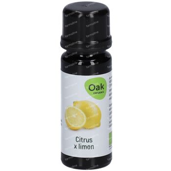 Oak Citroen Essentiële Olie Bio 10 ml