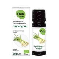 Oak Lemongrass Essentiële Olie Bio 10 ml