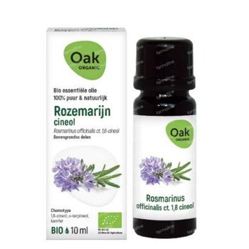 Oak Rozemarijn Cineol Essentiële Olie Bio 10 ml