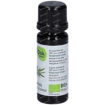 Oak Rozemarijn Cineol Essentiële Olie Bio 10 ml