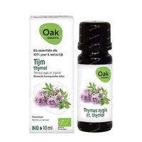 Oak Tijm Thymol Essentiële Olie Bio 10 ml