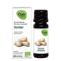 Oak Gingembre Huile Essentielle Bio 10 ml