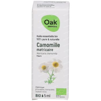 Oak Echte Kamille Essentiale Olie Bio 5 ml