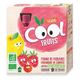 Vitabio Cool Fruits Appel - Framboos - Banaan Bio 4x90 g