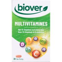 Biover Multivitamines 30 comprimés