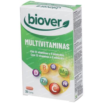 Biover Multivitamines 30 comprimés