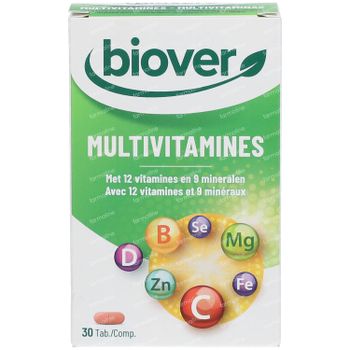 Biover Multivitamines 30 tabletten