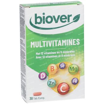 Biover Multivitamines 30 tabletten