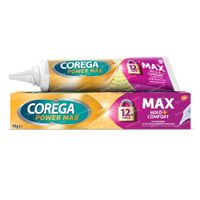 Corega Max Hold + Comfort Crème Adhésive pour Prothèse Dentaire 70 g crème adhésive
