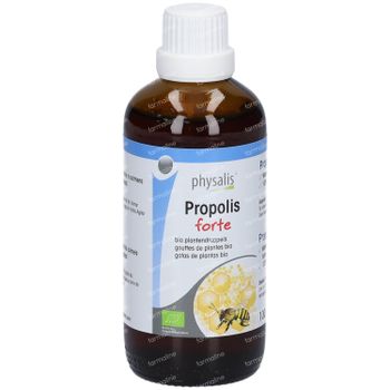 Physalis Propolis Forte Plantendruppels Bio 100 ml