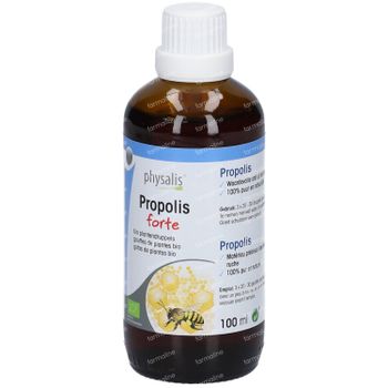 Physalis Propolis Forte Plantendruppels Bio 100 ml