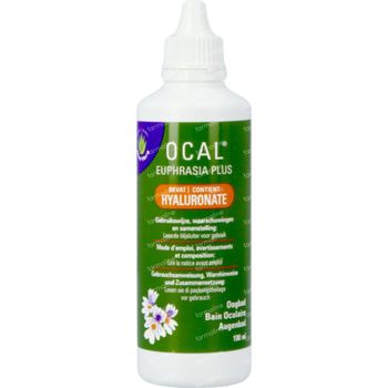 Ocal Euphrasia Plus Oogbad 100 ml oogoplossing