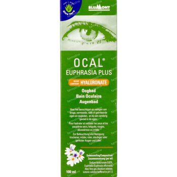Ocal Euphrasia Plus Oogbad 100 ml oogoplossing
