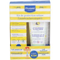 Mustela Peau Sèche Kit Solaires Protection 1 set