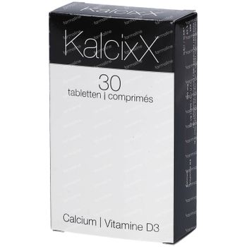 KalcixX Calcium - Vitamine D3 30 tabletten