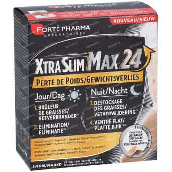Forté Pharma XtraSlim Max 24 30+30 tabletten