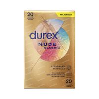 Durex® Nude Classic Préservatifs 20 préservatifs