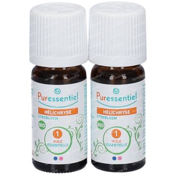 Puressentiel Hélichryse Huile Essentielle Bio DUO 2x5 ml