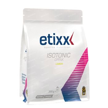 Etixx Isotonic Drink Lemon 2 kg pulver