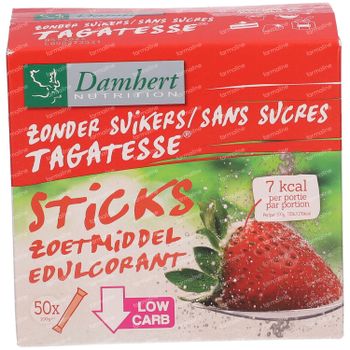 Damhert Zonder Suikers Tagatesse Sticks 100 g