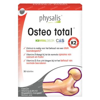Physalis Osteo Total Nieuwe Formule 30 tabletten