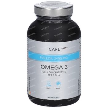 Care by QNT Fish Oil 2400mg Omega 3 90 softgels