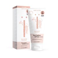 Naïf Baby & Kids Lotion Solaire SPF50 0 % Parfum 200 ml