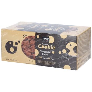 QNT Protein Cookie Chocolate Chips 12x60 g
