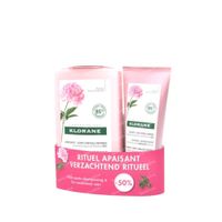 Klorane Soothing Shampoo + Conditioner with Organic Peony 1 set