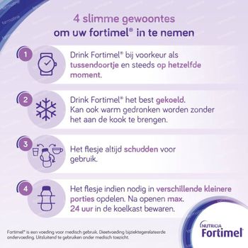 Fortimel Extra 2 Kcal Mixed Multipack 8 x 200 ml drankje