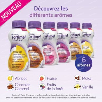 Fortimel Extra 2 Kcal Mixed Multipack 8 x 200 ml boisson