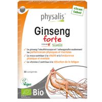 Physalis® Ginseng Forte Bio 30 comprimés