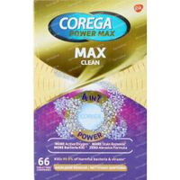 Corega Power Max Max Clean 66 comprimés