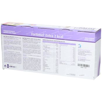 Fortimel® Extra 2 Kcal Vanille + 200 ml GRATIS 5x200 ml drankje